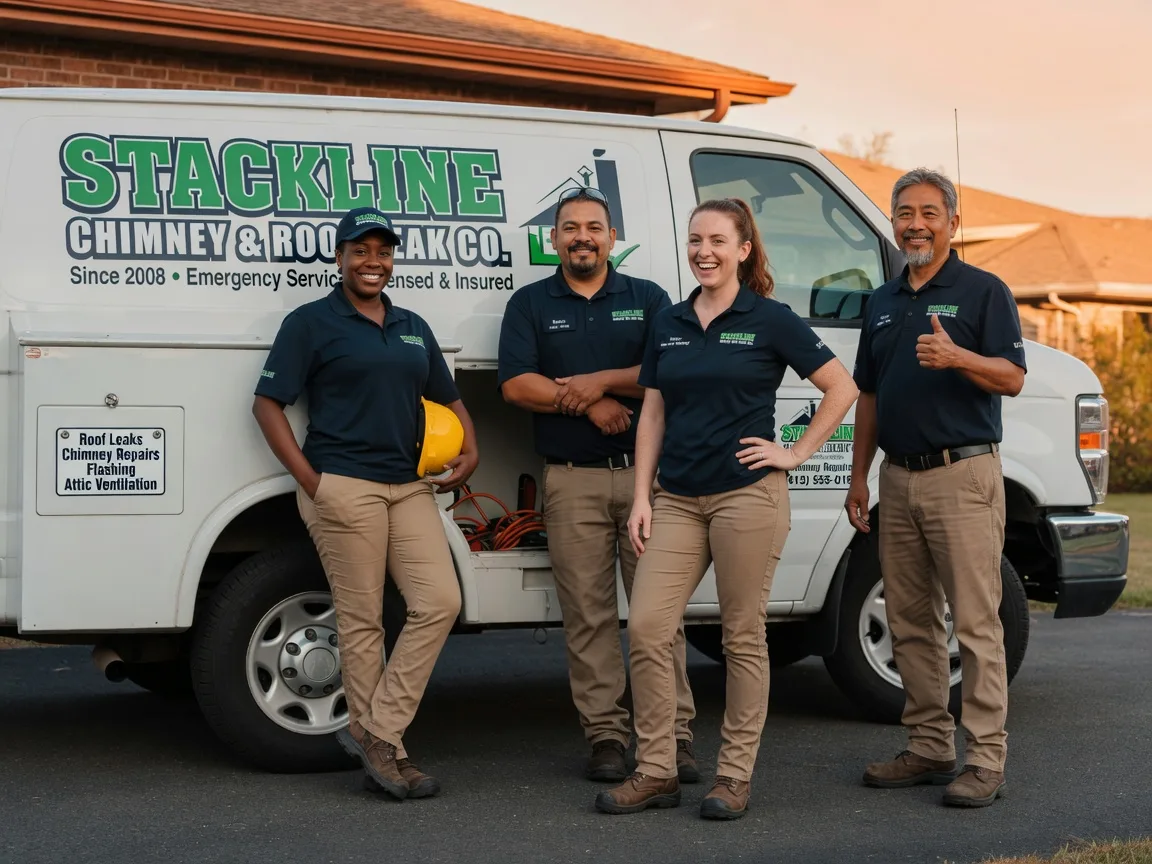 Chimney flashing repair company in Clawson, UT
